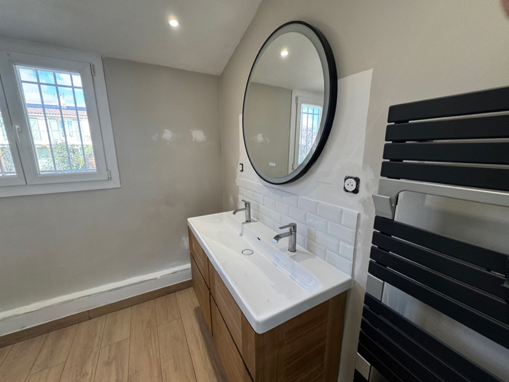 Rénovation d'une salle de bain à Venelles